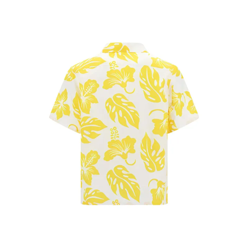 PRADA Shirts Men Yellow-1