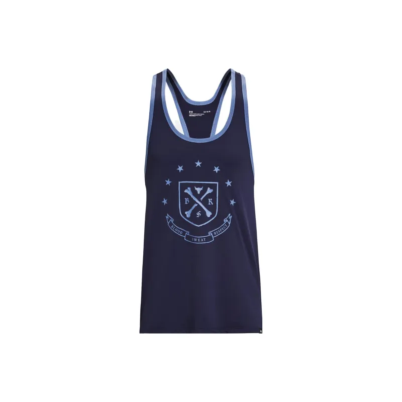 Under Armour Project Tank Tops Men Blue-0