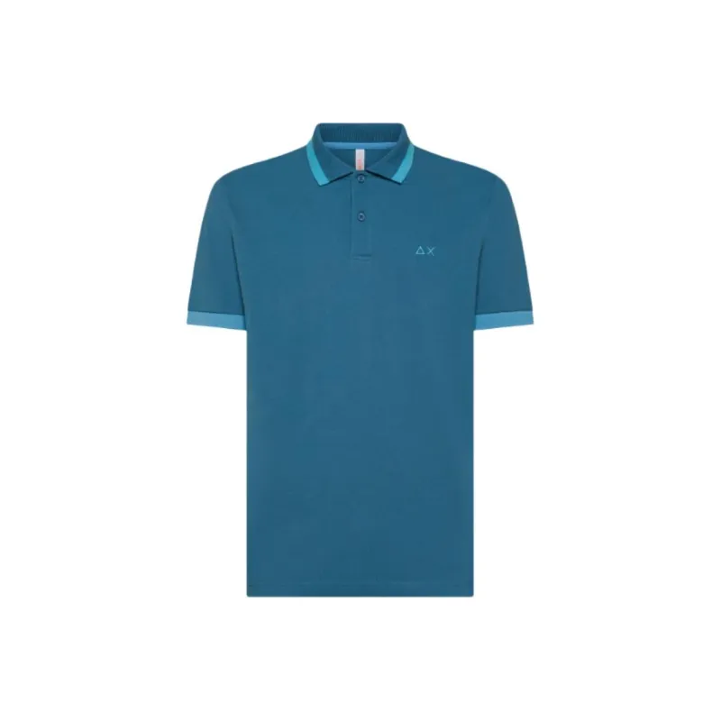 SUN68 Polo Shirt Men's Dark Blue-0
