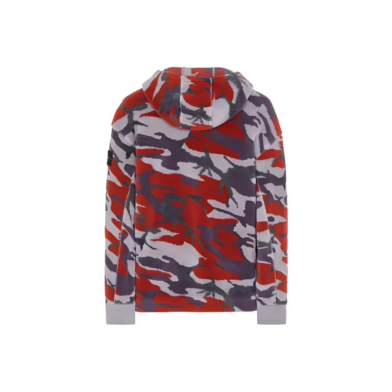 STONE ISLAND Sweatshirts Men Brick Red-1