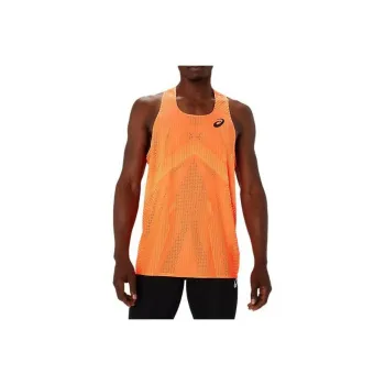 Asics ACTIBREEZE SINGLET Tank Tops Men Orange