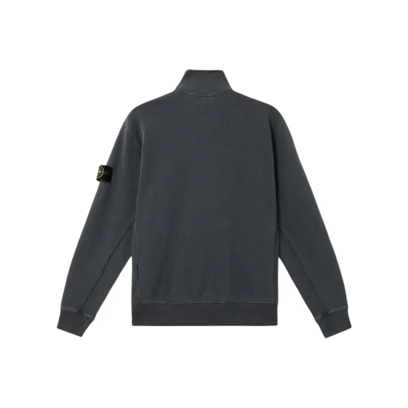 STONE ISLAND Compass Badge Zipped Sweatshirt-1