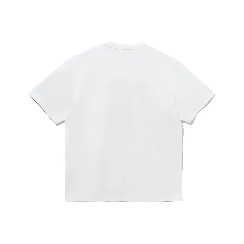 New Era T Shirt Unisex Gray White-1