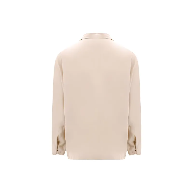 Lemaire Shirts Men Ivory White-1