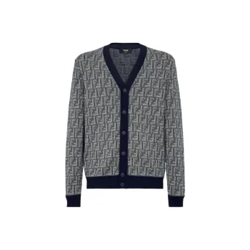FENDI Knitwear Men Blue