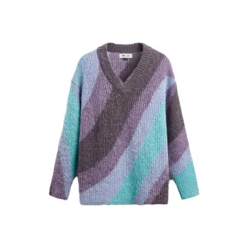ZARA x MAISON SPECIAL FW23 Knitwear Men's Light Purple