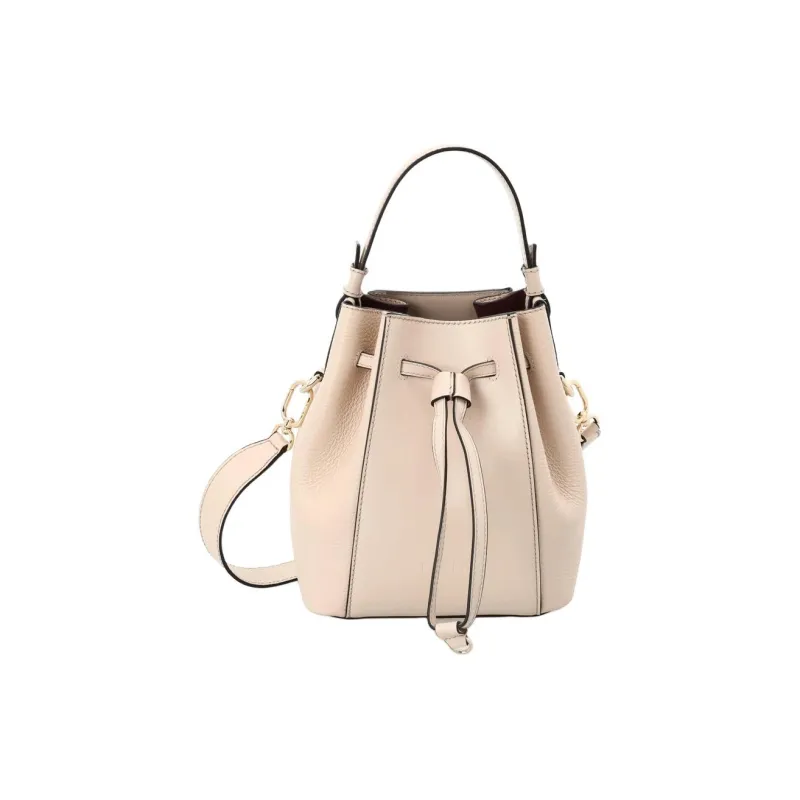 Furla Miastella Cow Leather Bucket Bag Handbag Shoulder Bag Crossbody Bag Mini Women's Ecru-2