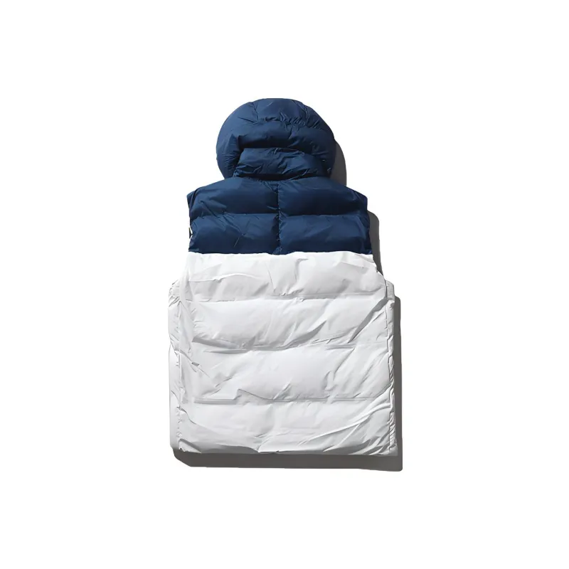 Timberland Vests Men Strait Blue-White-1