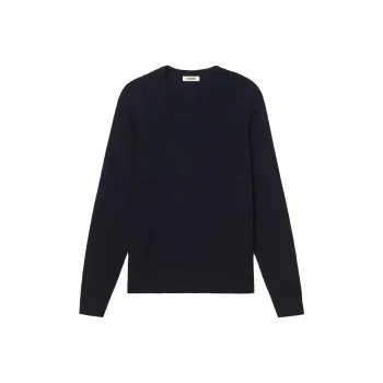 Sandro Cashmere Sweater Men's Dark Blue