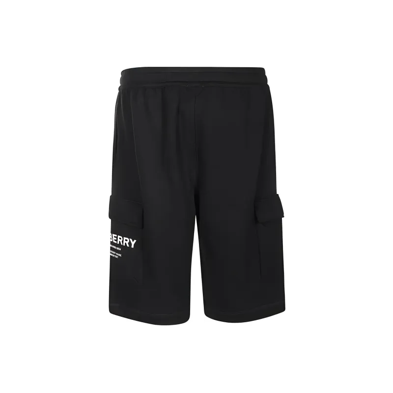 Burberry Casual Shorts Men Black-1