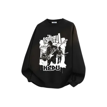 Kepu Fleece Lined Sweatshirts Unisex