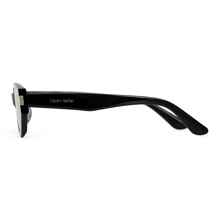 HELEN KELLER Plate Frame Irregular Shape Sunglasses Unisex-3