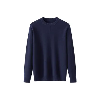 H YXIANG Cashmere Sweater Men's