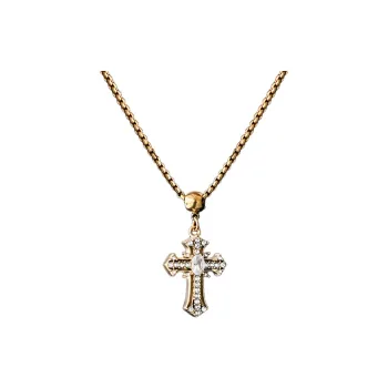 PUENTE Titanium Steel Collarbone Chain Men's