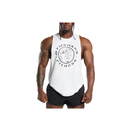 짐샤크 화이트 남성 민소매