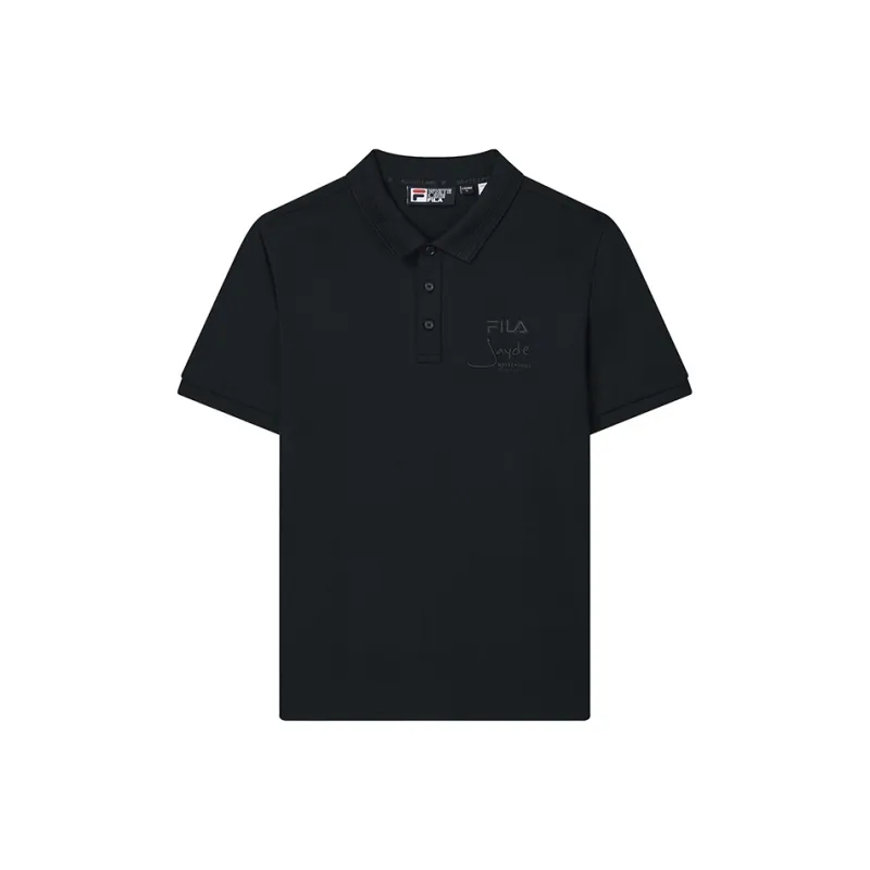 FILA Polo Shirts Men Jet Black-0