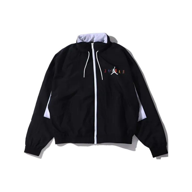 Jordan Sport Jacket Men's Black White-0