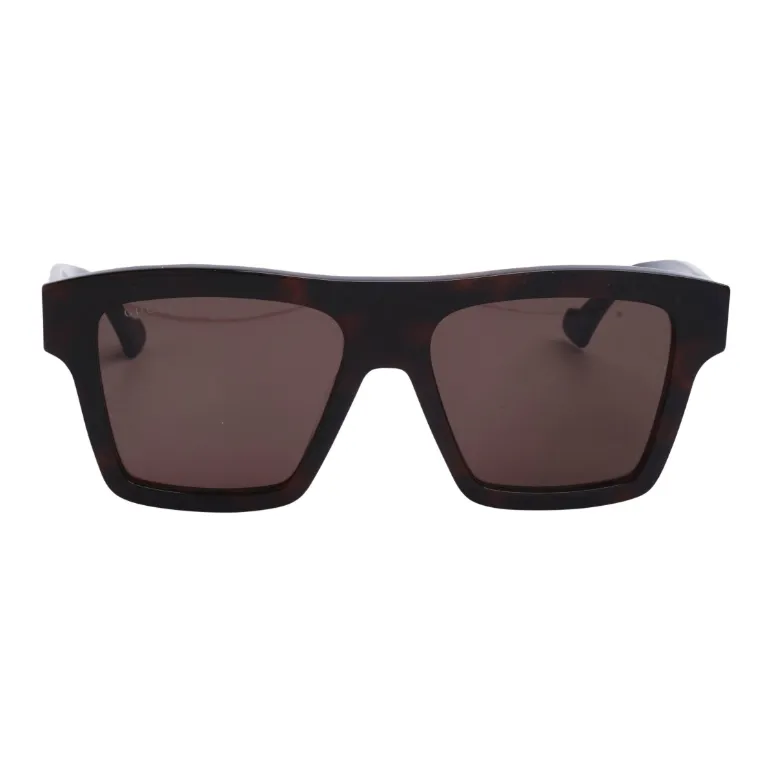 GUCCI Acetate Square Sunglasses Men's Havana-1