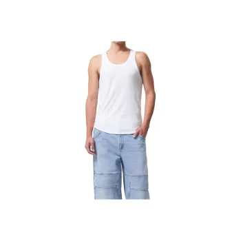 AGOLDE SS24 Tank Tops Men's White