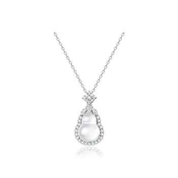 JIAFULAI Colored Glaze Necklaces Women's