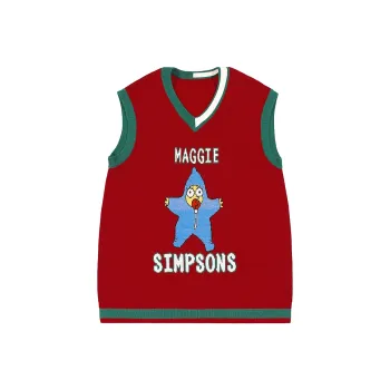 The Simpsons Knitwear Unisex Red