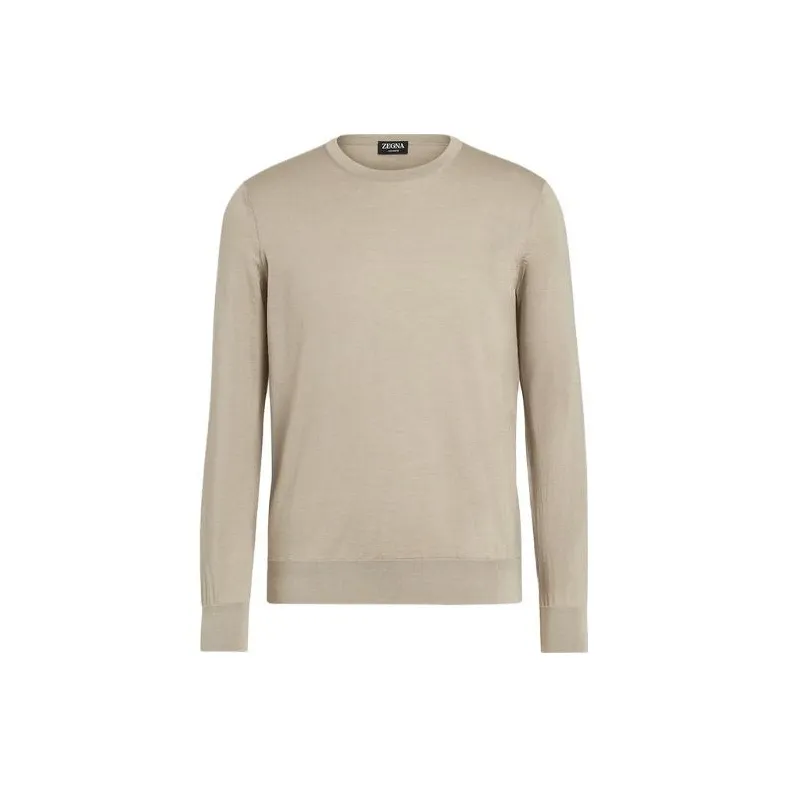 Ermenegildo Zegna Crewneck Knitted Jumper-0