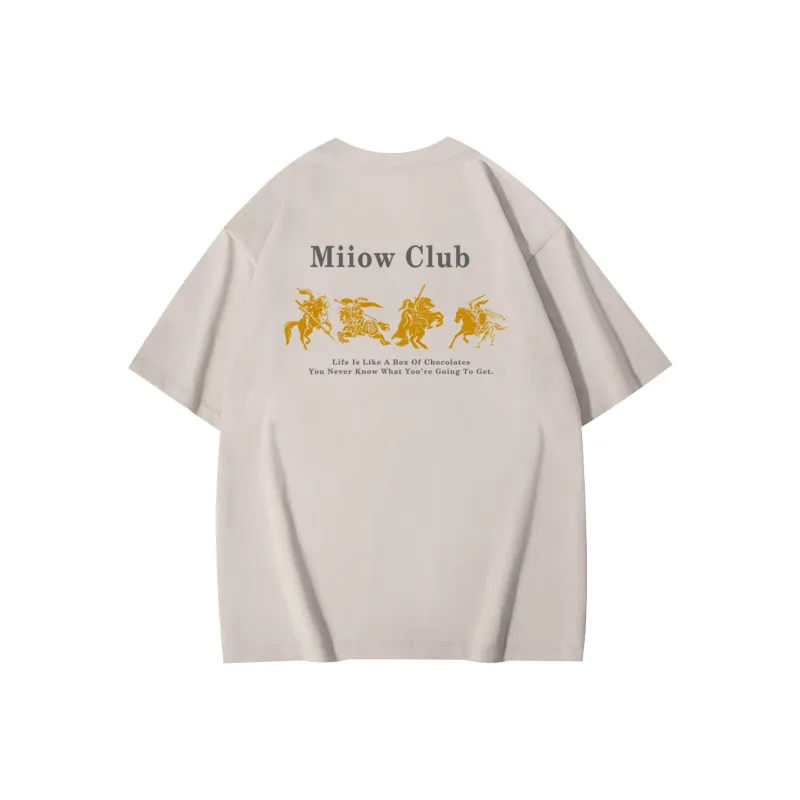 MIIOW Trendy Party Collection Cooling Summer Collection T Shirt Unisex-15