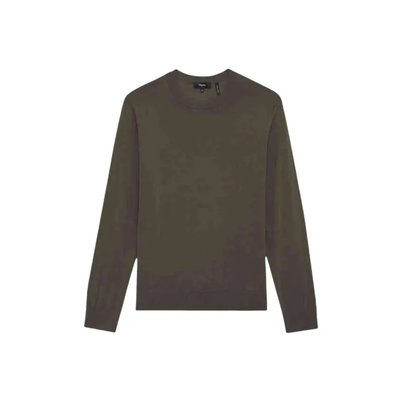 THEORY Sweater Men's Gray Green-0