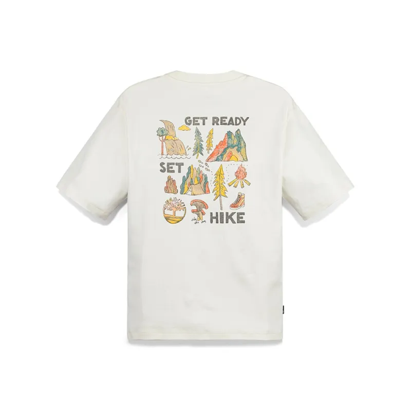 Timberland Regular T Shirt Women's Ivory White-1