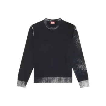 DIESEL K Larence B Reverse Printed Jumper