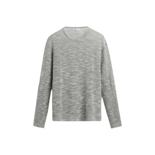 ZARA Sweater Men's 1Zebra Print Gray
