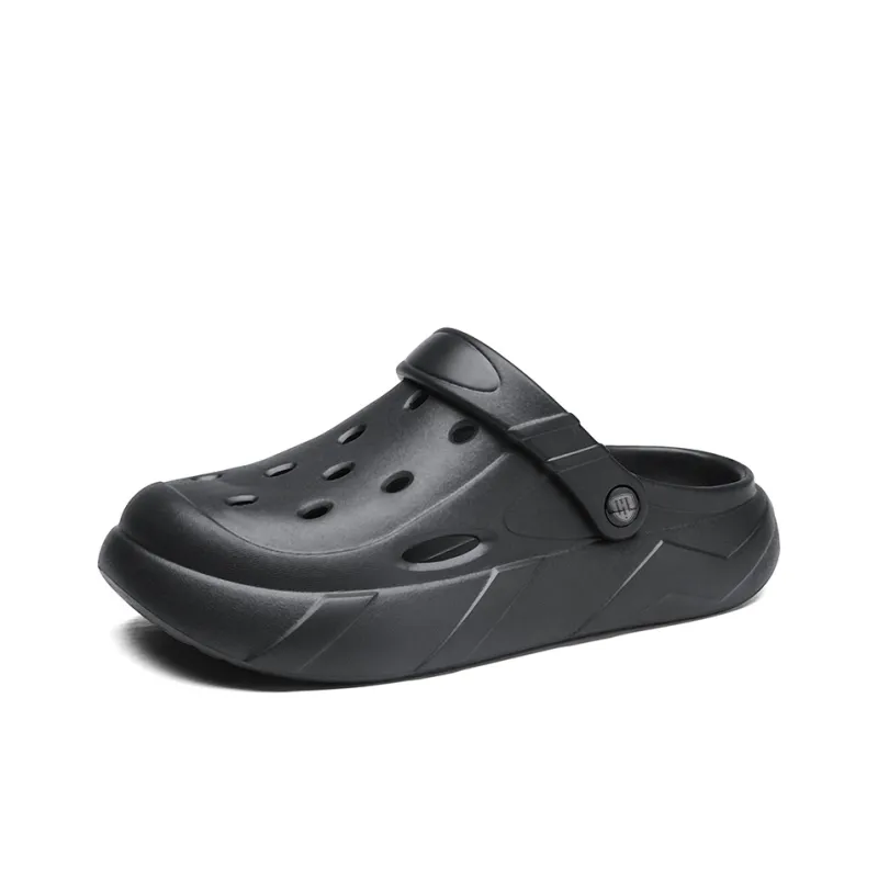HACKBUTEER Closed Toe Slippers Unisex-2