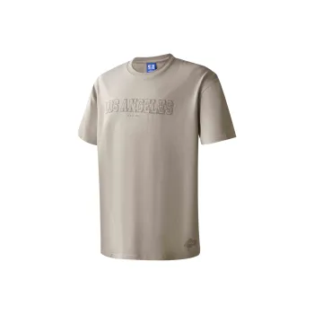 NBA Los Angeles Lakers T Shirts Unisex Camel White