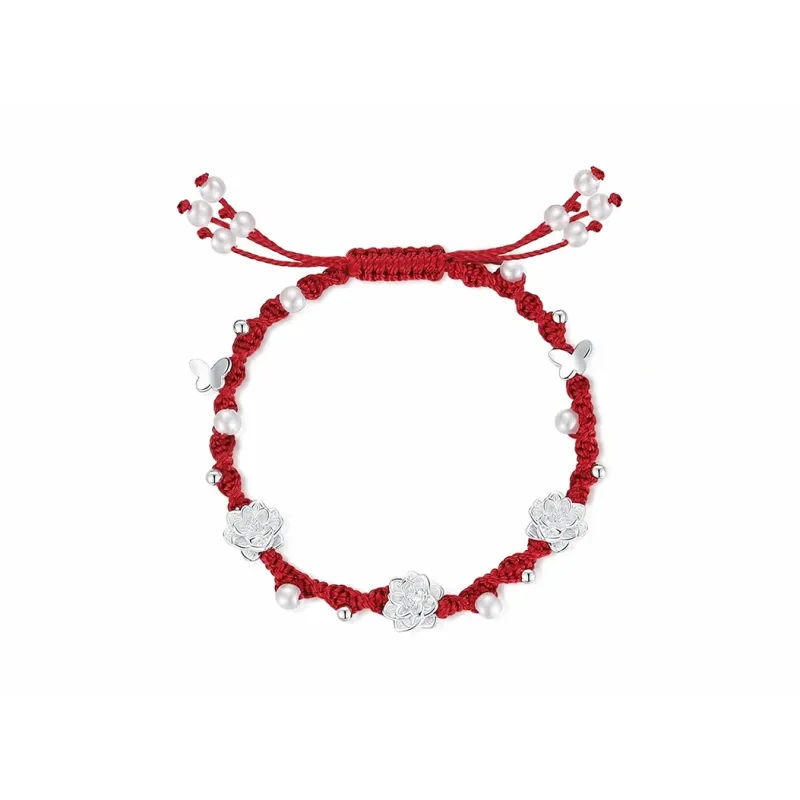 CHINA GOLD 999 Fine Silver Bracelets Women's-2