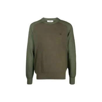 ETRO Logo embroidered Virgin Wool Sweater