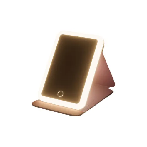 Evening Tang LED Travel Portable Foldable With Light Stand Make Up Mirrors