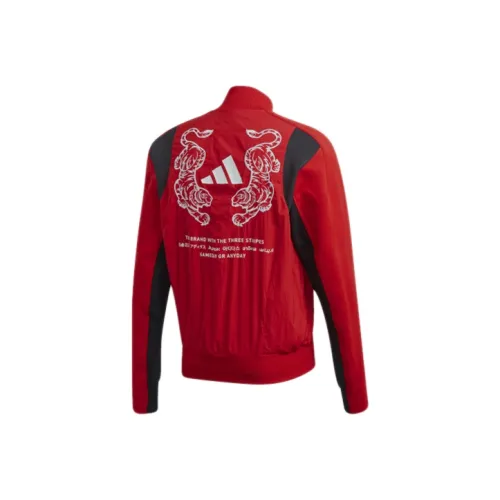Adidas Jackets Men Light Scarlet