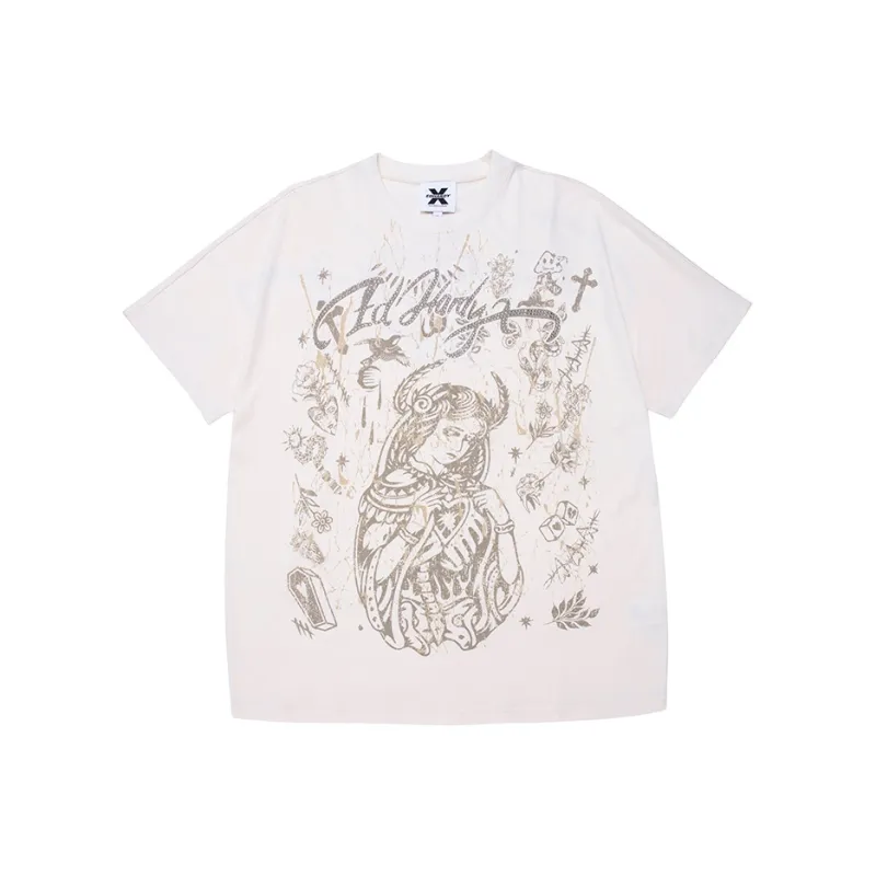 ED HARDY X T Shirts Unisex-3