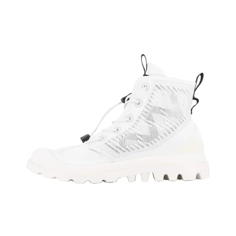 Palladium Pampa Ankle Boots Unisex White-2