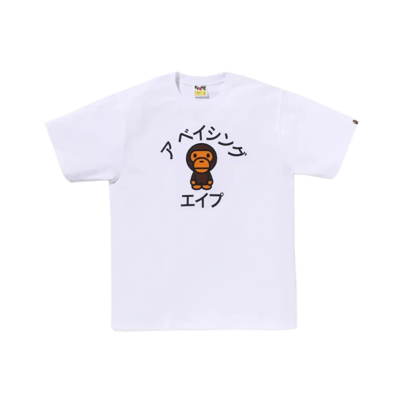 A BATHING APE Baby Milo College Tee-2
