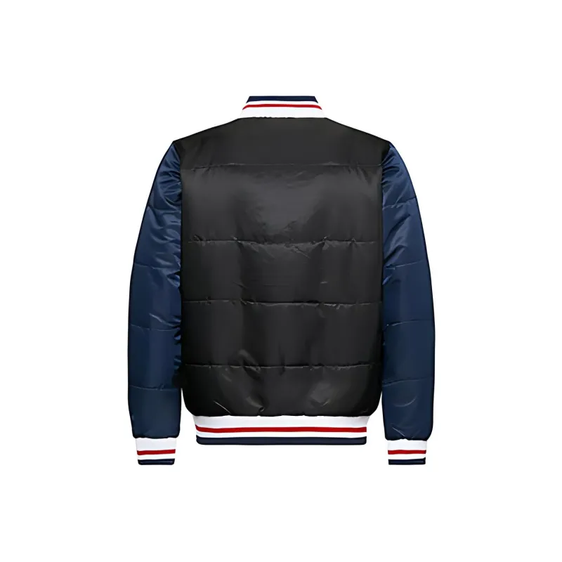 EVISU Loose Fit Moderate Reversible Jacket Men's Multicolor-5
