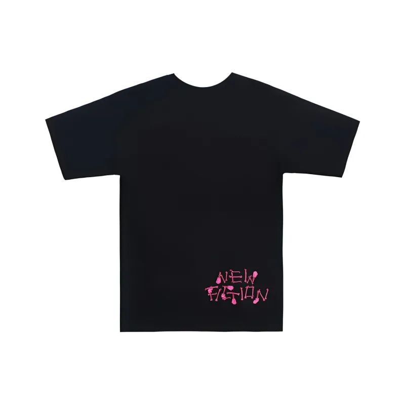 KAWS Skeleton New Fiction T shirt-1