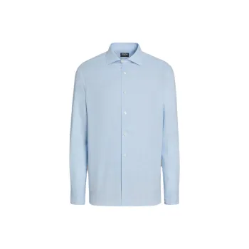 Ermenegildo Zegna Cashco Long Sleeved Shirt