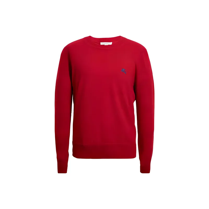 Burberry Sweaters Men Red-0