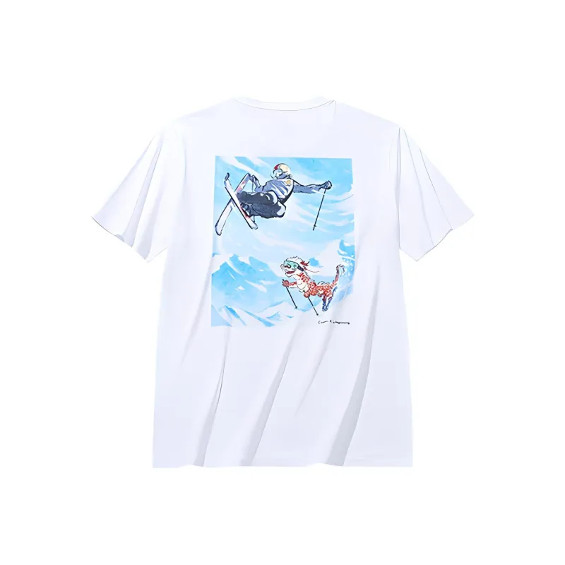 ANTA T-Shirts Unisex White-1