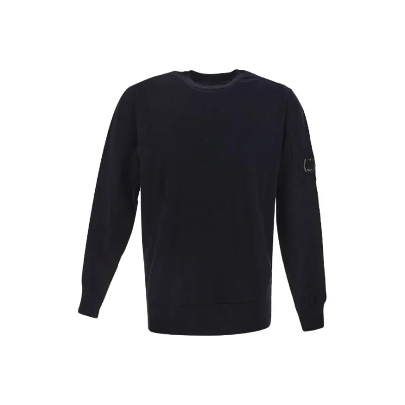 C.P.Company Extafine Knitted Crewneck Jumper-0