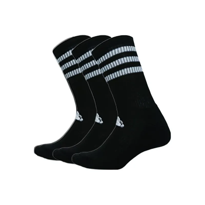 Adidas Basketball Socks All Unisex Black White-4