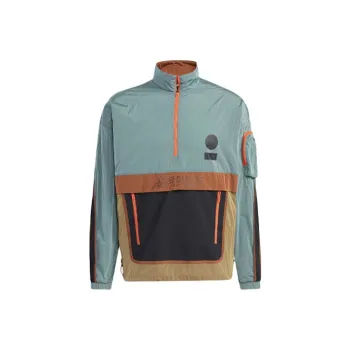 Adidas Jackets Men Yellow Green