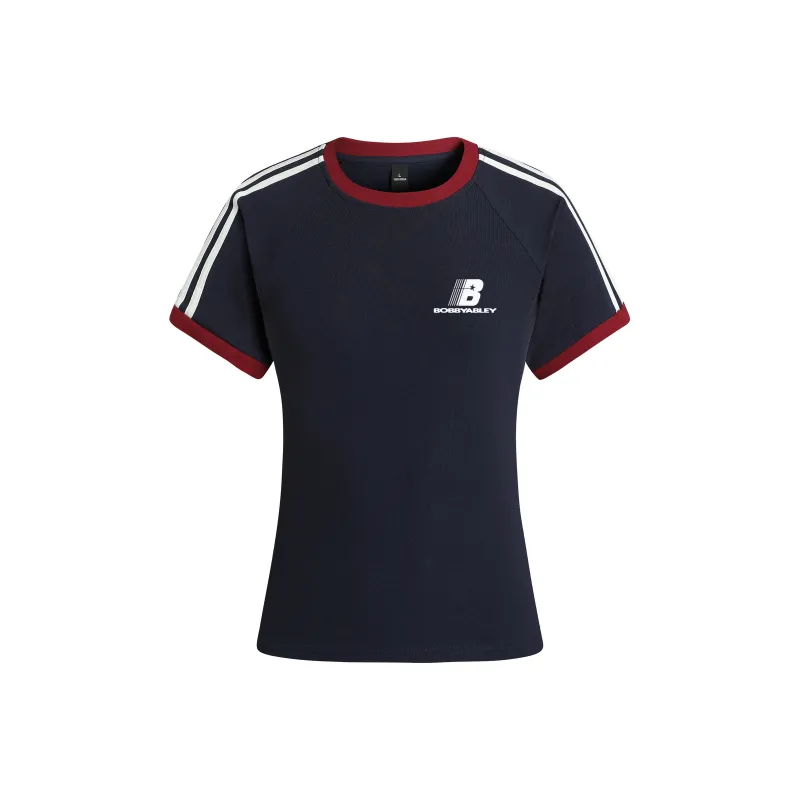 BOBBY ABLEY Raglan Sleeve T Shirt Women's-6
