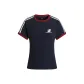 Navy Blue with Red Edge